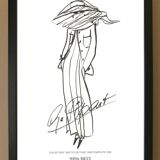 Drawing of the house Nina Ricci