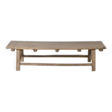 Zhuomian – Coffee table with an antique elm top no. 1