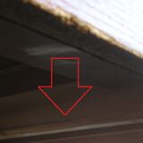 Wood and metal desk from the 60s/70s