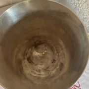 Saint Medard silver-plated metal champagne bucket