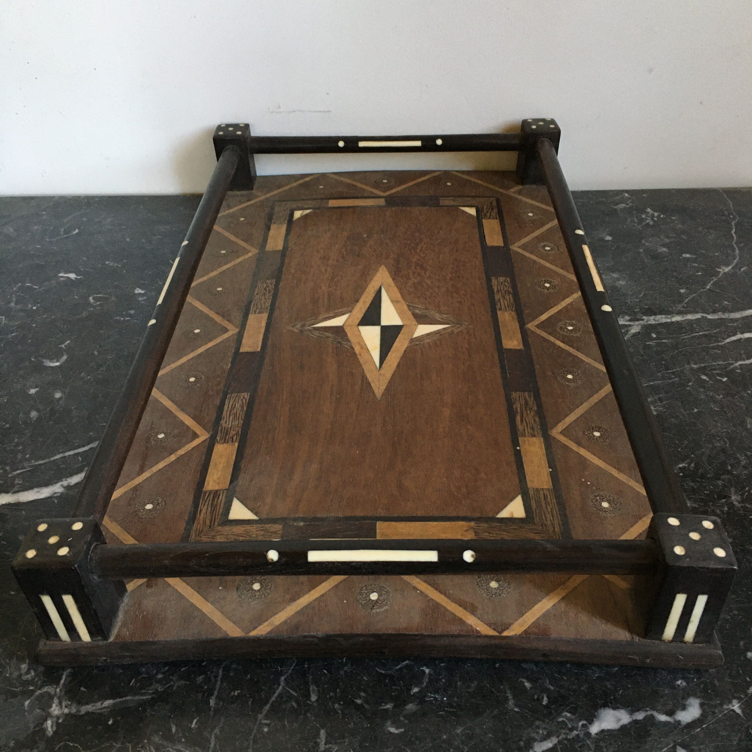 Art Deco rosewood service tray  1930