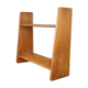 Étagère murale 1950 en bois naturel clair