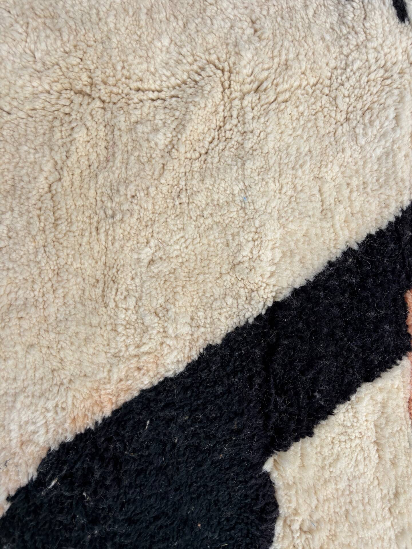 Moroccan Berber rug, Beni Ourain style, 200×300 cm