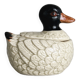 Duck mustard pot, kitchen decor, small jam pot.