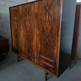 Scandinavian rosewood wardrobe