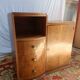 Small art deco sideboard walnut veneer