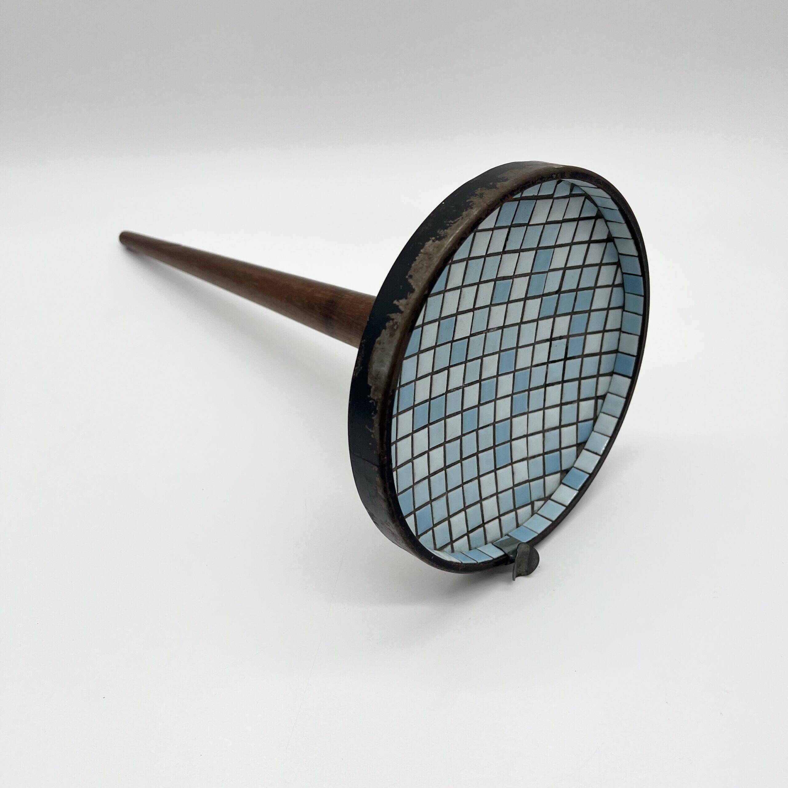 Floor ashtray "Blue Mosaic", 1950s