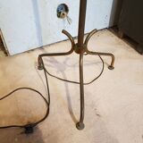 Vintage brass lamppost