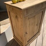 Raw wood sideboard