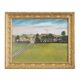 Painting "The Farm”, Scandinavian design, 1970s