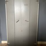 Vintage metal wardrobe