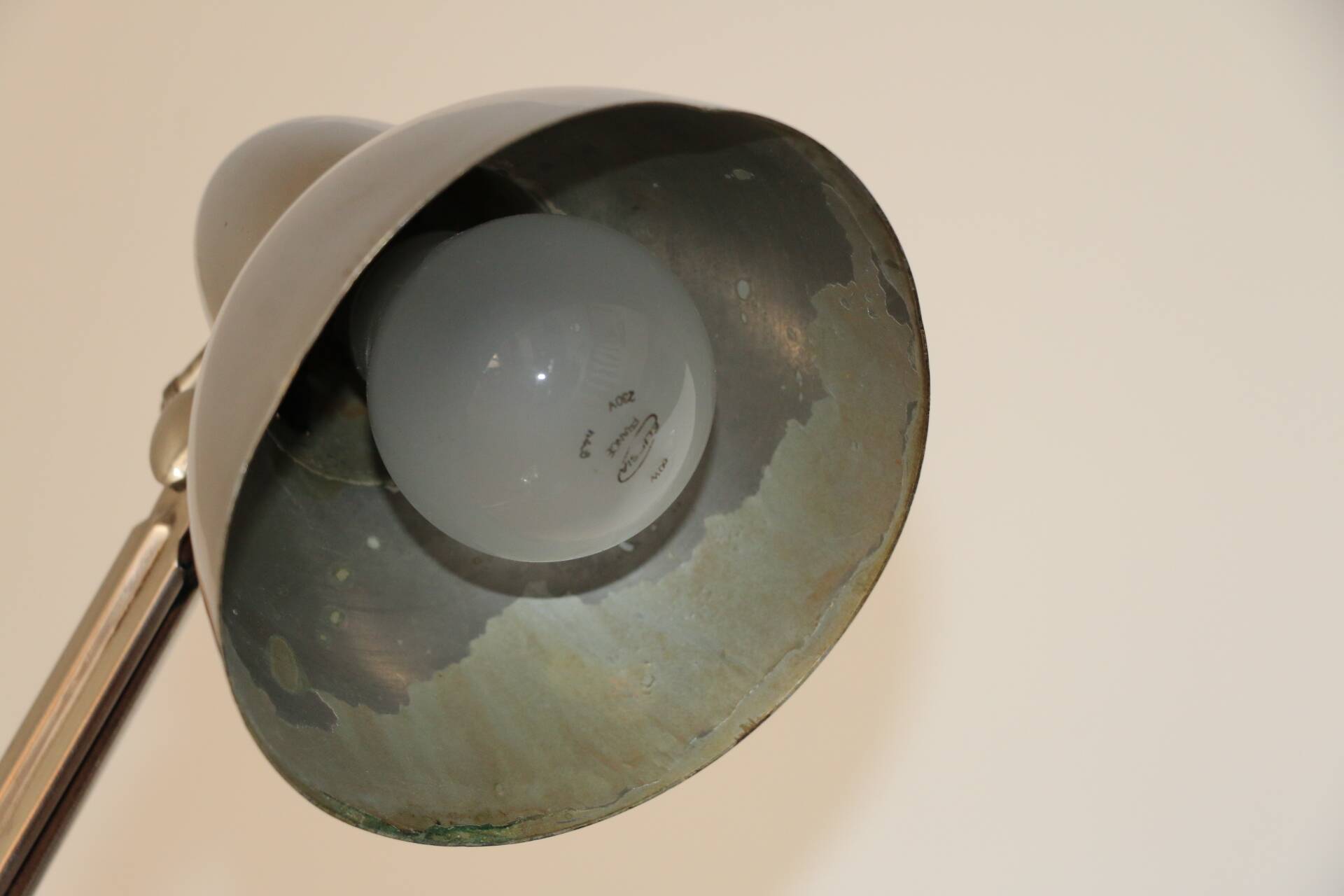 Pair of Super Chrome lamps 1930