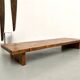 Solid oak coffee table, 1950s