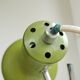Vintage Olive Green Table Lamp, Adjustable Retro Desk Light