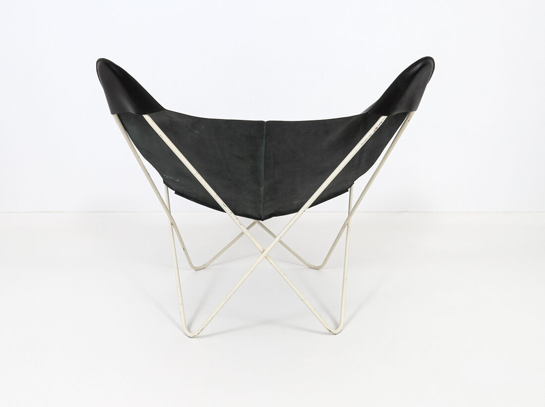 Butterfly chair design jorge ferrari-hardoy, 50/60s