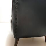 Fauteuil gris foncé