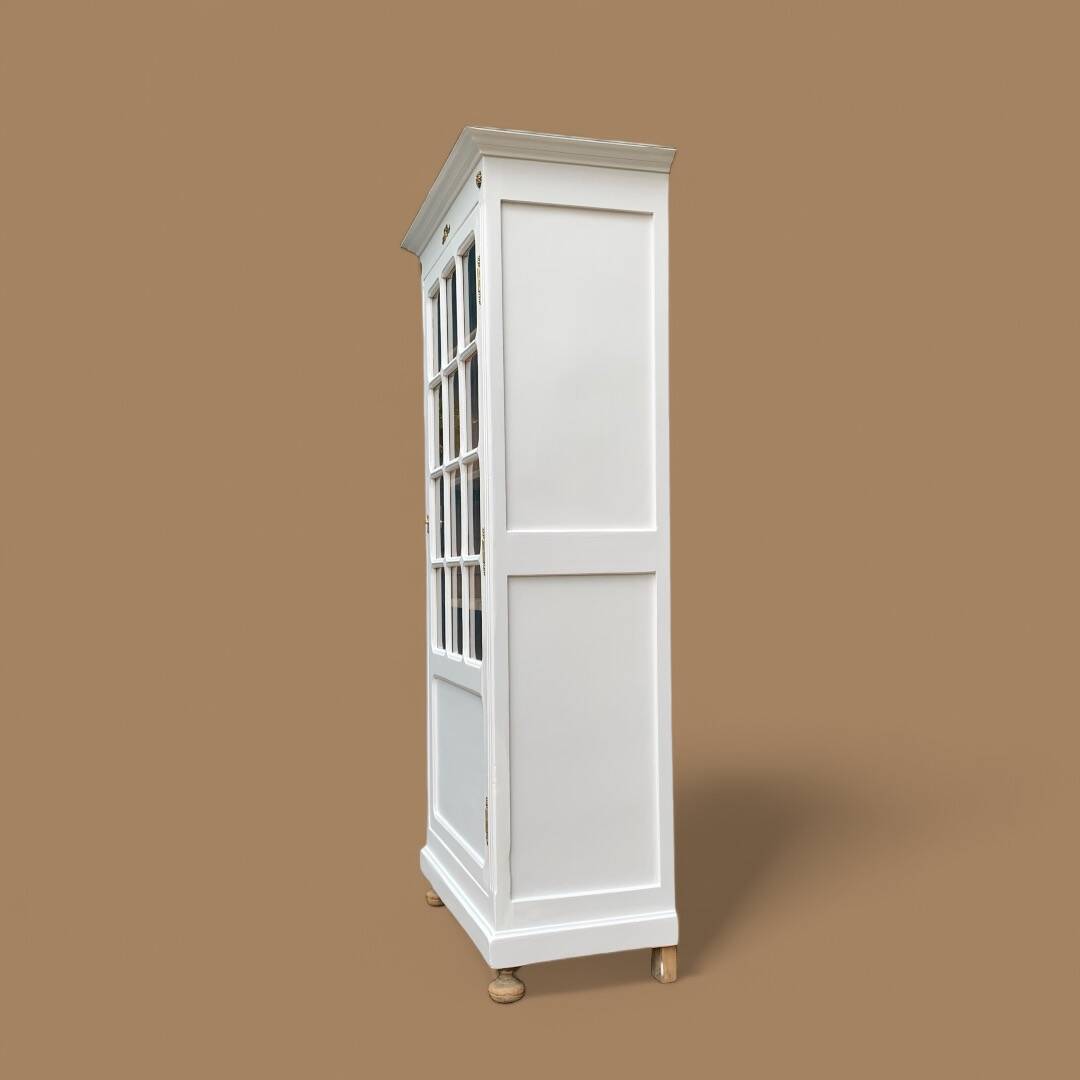 Antique Parisian glass cabinet H150