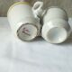 2 cups brulots in porcelain thick bistro late 19 eme