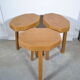 Lot de 3 Table d'appoint tripode 1960