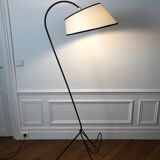 Tripod floor lamp and magazine door 1950