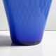 Vase bleu cobalt de Murano des années 1960