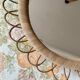 Miroir rotin vintage 40cm