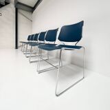 Chaise empilable Matrix Krueger par Thomas Tolleson, années 1970