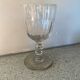 1 verre à pied eau ou vin rouge modèle Medicis XIXe s