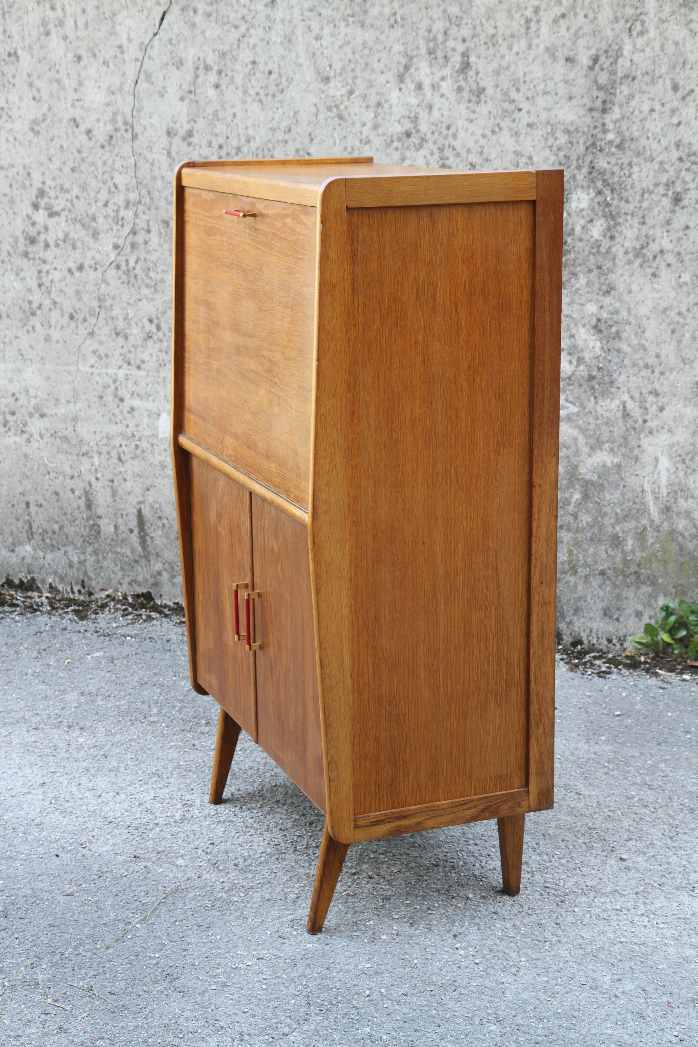 French vintage writing desk of the 1950s