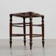 Antique French wooden Stool with Cane Seat, Early 19th Century