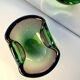 Ashtray / trinket dish in green and pink attributed to Murano 1950/60.