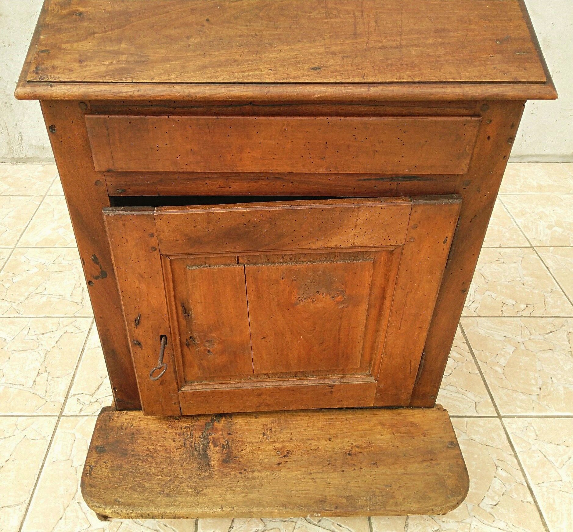 Walnut desk in the early 19th century