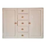 White antique medicine cabinet