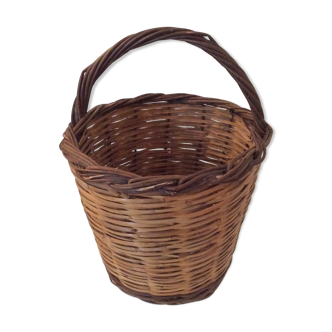 Old wicker basket