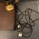 Adjustable and steerable wooden arch lamp lamp 1970
