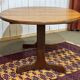 G-Plan oval teak table from the 1970s with a butterfly extension.