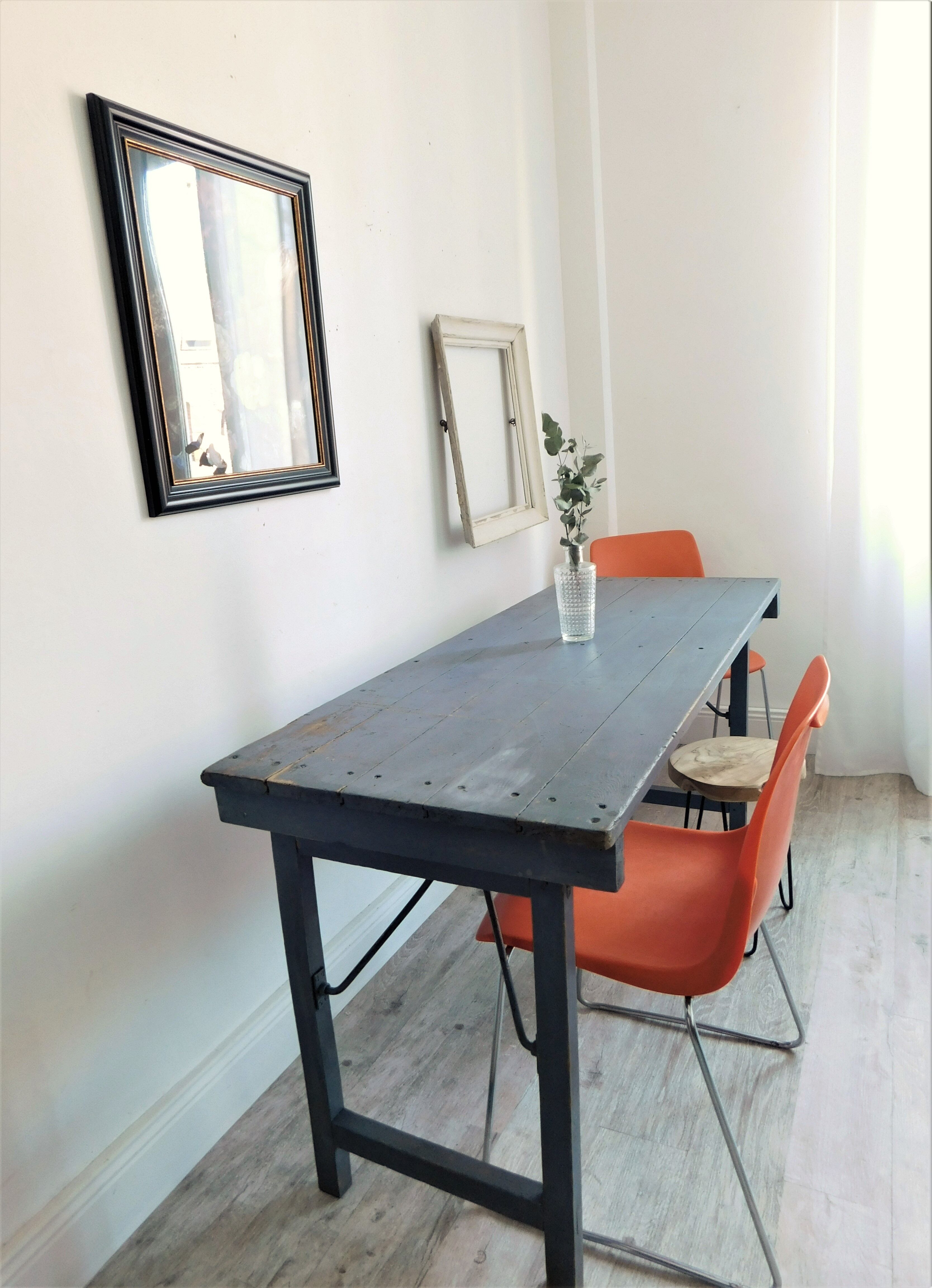 Table pliante dans son jus