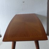 Coffee table with compass legs