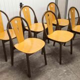 6 Baumann "transit" chairs 1990s