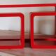 Etagères Vintage • Éléments modulables • Bois Laqué • 1980