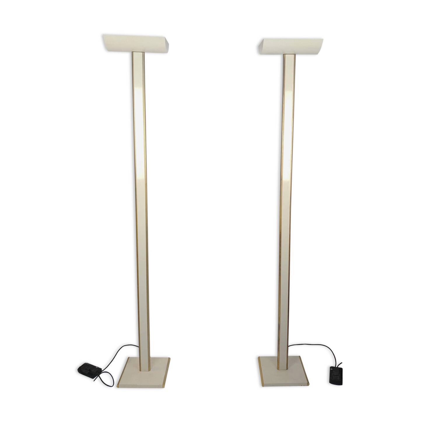 Pair of floor lamps 1970