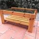 Solid pine coffee table dlg regain 70s vintage