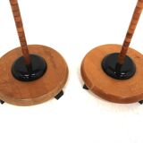 Set of 2 Scandinavian floor lamps, Svanhals, Markslöjd, Sweden, 1980