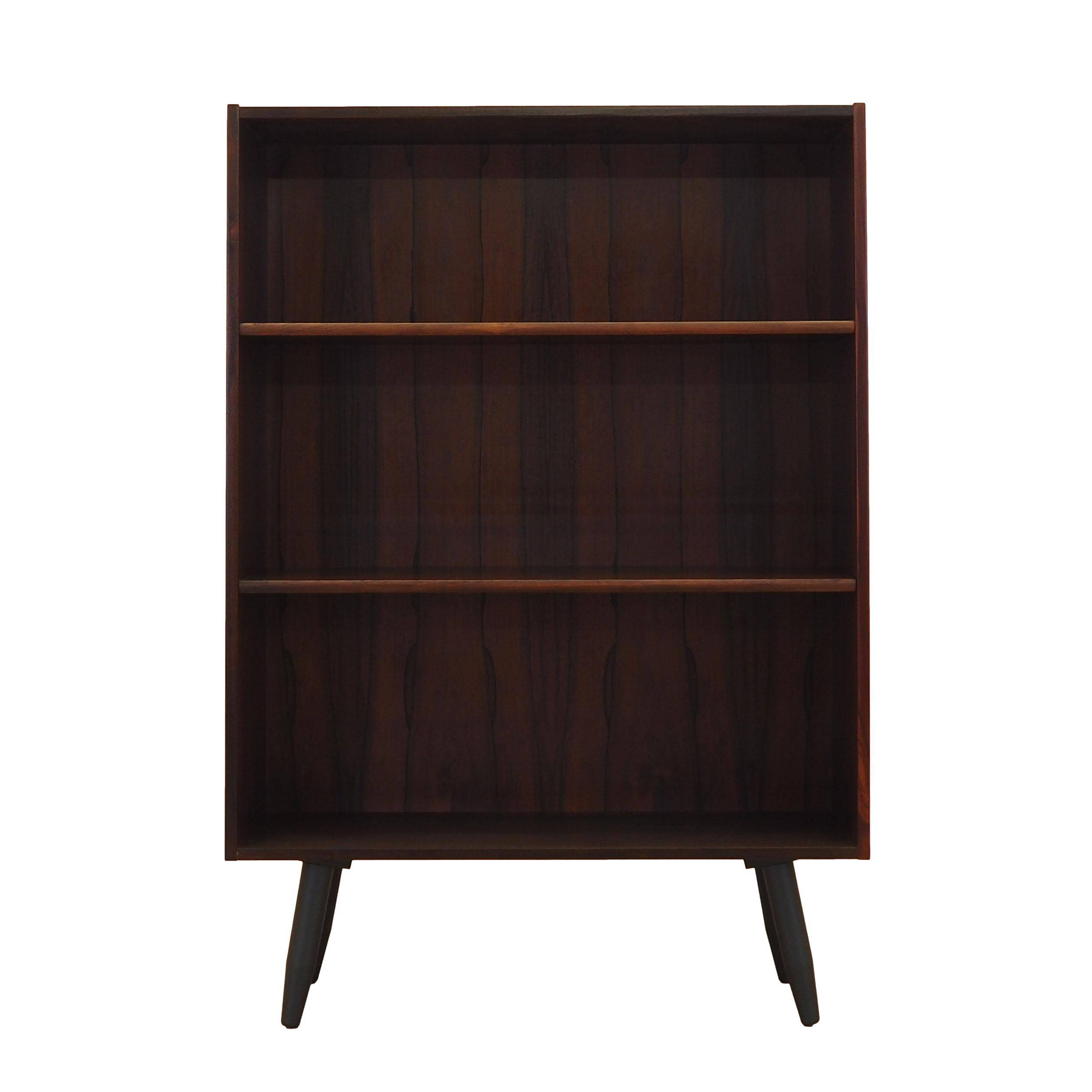 Rosewood bookcase, Danish design, 1970s, made in Denmark