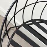 Vintage wire metal stool / chair