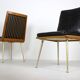 Pair of Boomerang Easy Chair by Hans Mitzlaff for Eugen Schmidt in Leather