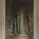 Adolf Philippus van Dijk (1859-1924) – Oil on canvas – Forest landscape