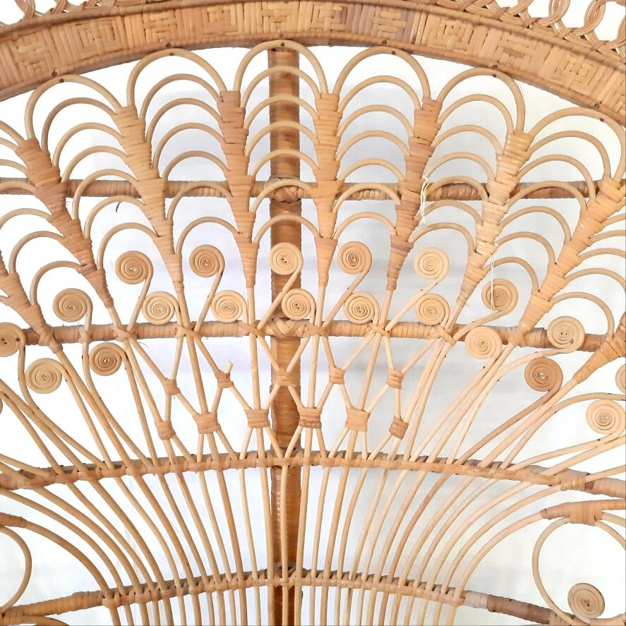 Armchair Emmanuelle peacock