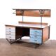 Vintage metal workbench