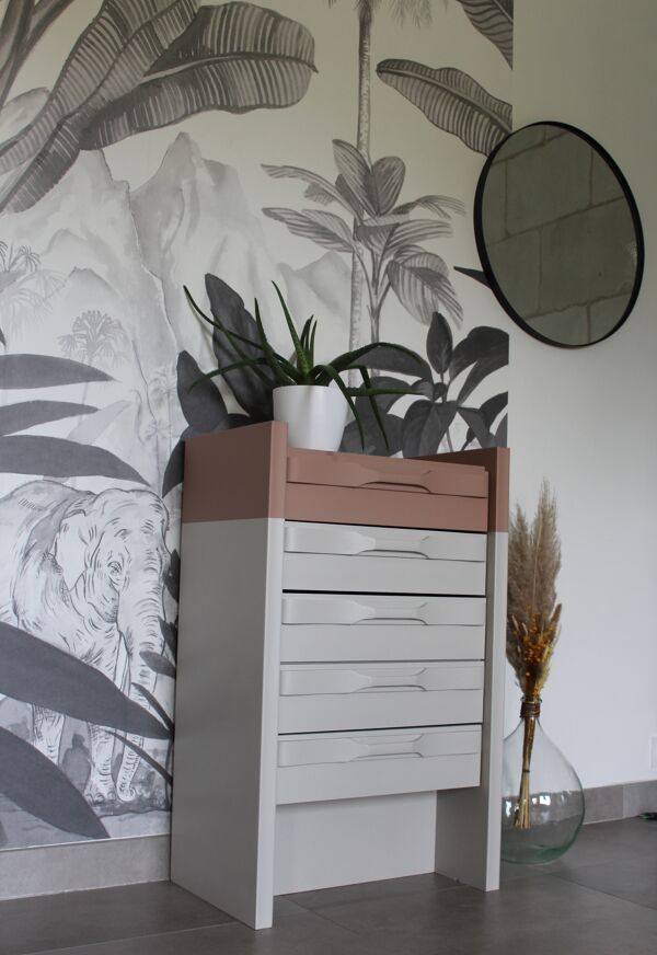 Chiffonnier lumineux vintage